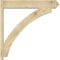 Ekena Millwork Thorton Rough Sawn Arts and Crafts Outlooker, Douglas Fir, 8"W x 44"D x 44"H OUT08X44X44THR03RDF - alternate 4